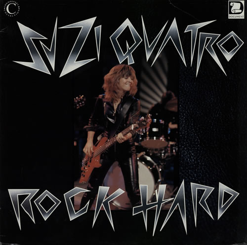 Suzi Quatro Rock Hard UK vinyl LP album (LP record) (574096)